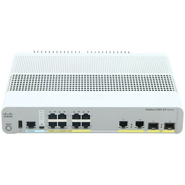 Cisco 3560CX-8PC-S Layer 3 Managed Ethernet Switch