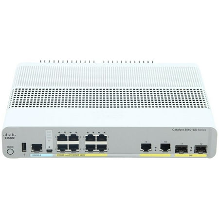 UPC: 0882658753299 | Cisco 3560CX-8PC-S Layer 3 Managed Ethernet Switch