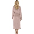 thumbnail image 2 of Bata de Forro Polar con Cuello Chal Taupe NY Threads Talle S, 2 of 6