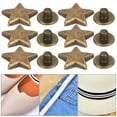 thumbnail image 4 of Star Rivets, 50 Sets Leather Rivets Star Shape Belt Rivet  For DIY For Clothing For Leather For Craft, 4 of 8
