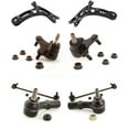 thumbnail image 1 of TOR Front Suspension Control Arm Steering Tie Rod End Stabilizer Bar Link Ball Joint Kit (8Pc) for Car Volkswagen Jetta Audi GTI A3 Quattro Golf R Alltrack S3 Sportback e-tron (Left Right) KTR-105141, 1 of 2