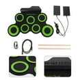 thumbnail image 3 of 1 Ensemble de Tambour Compact Portable USB Tambour Électronique Rouleau à Main pour Enfants, 3 of 5