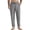 Gray, variant on WIZUTIZ Linen Pants Men 2026 Spring Summer Fashion Straight Leg Pant Casual High Waisted Loose Trousers with Pockets