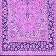 thumbnail image 1 of Ahgly Company Indoor Square Persian Purple Traditional Area Rugs, 4' Square, 1 of 4