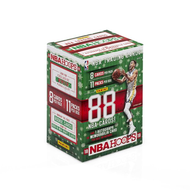 201819 PANINI HOOPS BASKETBALL TRADING CARDS HOLIDAY VALUE BOX