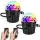 thumbnail image 1 of 2-Pack Portable Mini Disco Ball Light for Party, RGB DJ Strobe Light, 1 of 5