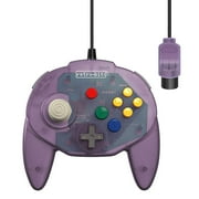 Retro-Bit Tribute 64 Wired Controller for Nintendo N64 - Original Port - Atomic Purple