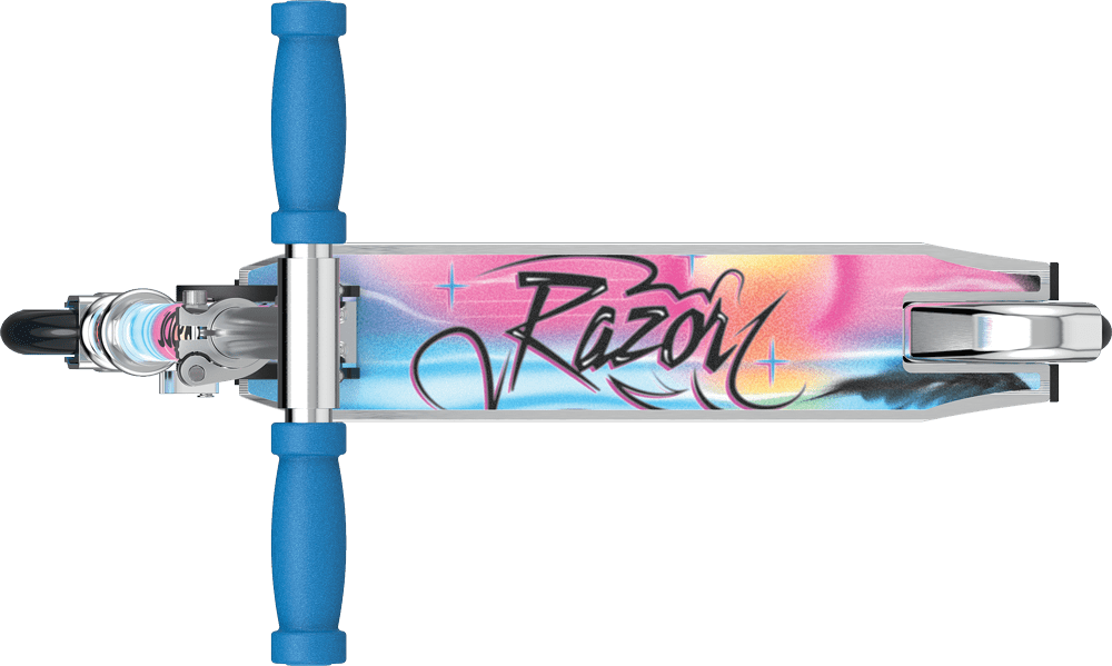 Razor A Kick Scooter - Spring Break Special Edition Graphic, Aluminum, Foldable, for Child Ages 5+