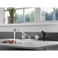 thumbnail image 4 of Peerless Faucet Single Handle Kitchen Faucet with Side Sprayer in Chrome, 4 of 7