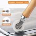thumbnail image 4 of shiyou-DIY Custom Windows Screen and Screen Door Replacement, 48"x118" Durable Fiberglass Screen Mesh, Sliding Screen Door Repair for Patio and Windows (Single Pack with Tool Kit), 4 of 4