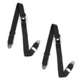 thumbnail image 1 of Ford 1932 Model B Standard 2 Point Black Lap Bucket Seat Belt Kit - 2 Belts, 1 of 1
