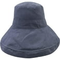 thumbnail image 4 of CoCopeaunts Women Bucket Hat Super Wide Brim Fold Bucket Cap Beach Wedding Solid Color Floppy Fisherman Hat with Chin Strap, 4 of 8