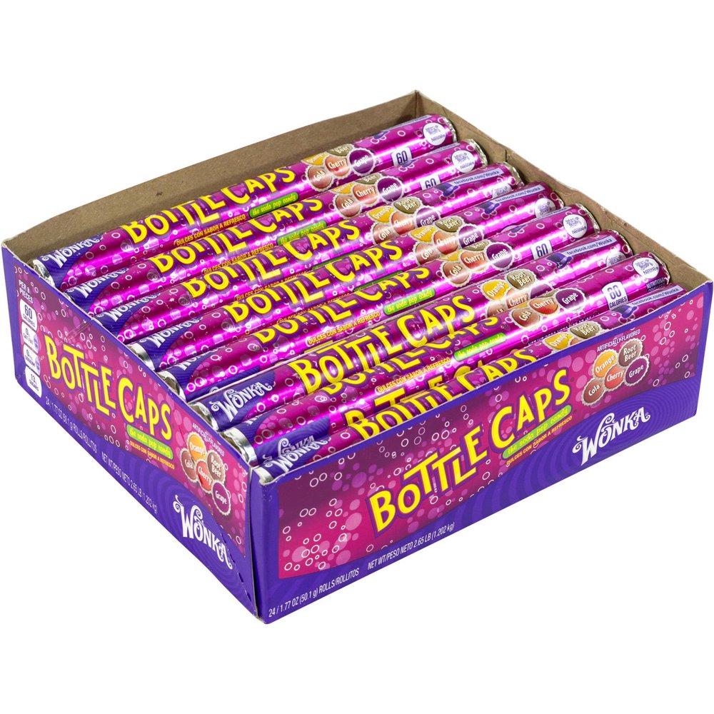 Bottle Caps Candy, 1.77 oz, 24 count