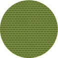 thumbnail image 1 of Ahgly Company Machine Washable Indoor Round Transitional Antique Bronze Green Area Rugs, 5' Round, 1 of 7