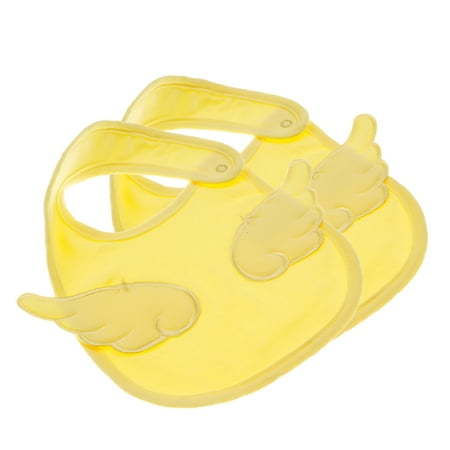 

kids Infant Waterproof Bandana Bibs Feeding Reusable Saliva Towels Yellow