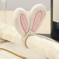 thumbnail image 4 of Moocorvic Easter Egg Napkin Ring Spring Ring for Wedding Party Holiday Farmhouse Dinner Banquet, 4 of 9