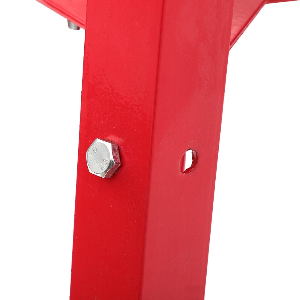 Cciyu RED Steel Jack Stands Car Emergency Low Profile Lift Hand Tool Adjustable