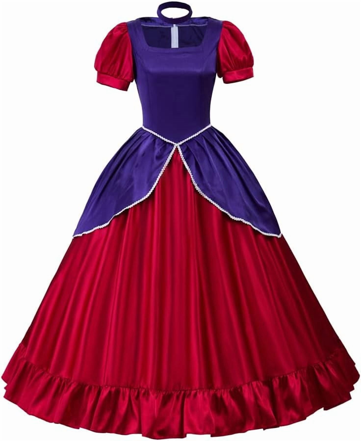 Women's Disney Little Mermaid Premium Ariel Mermaid Dress - Walmart.com