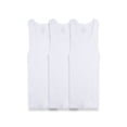thumbnail image 1 of Camiseta Atlética Fruit of the Loom Para Niño Algodón Sustentable Blanca 3 Piezas Talla ECH, 1 of 4