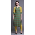 thumbnail image 2 of Bimba Cotton Straight Tunic Dresses For Women Printed Kurti Summer Wear Kurta-Small, 2 of 6