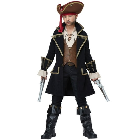 Deluxe Captain Swashbuckler Child Costume