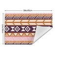 thumbnail image 3 of XMXT 6 Pcs Woven Placemats, Aztec Native Style Retro Print Stain Resistant Anti-Skid Placemat for Kitchen Table, 12 x 18 inches, 3 of 6