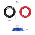 thumbnail image 2 of Flywheel, Ultra-light Ring Cover, Cassette Lock Cover Bicycle Chain Cover Lock Ring for Road Bikes(Blue), 2 of 4