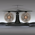 thumbnail image 6 of Outdoor Camping Fan Desk Fan 8000mAh Bedroom Cooling Fan Texture with Double Head Suitable for Outdoor Use, 6 of 10
