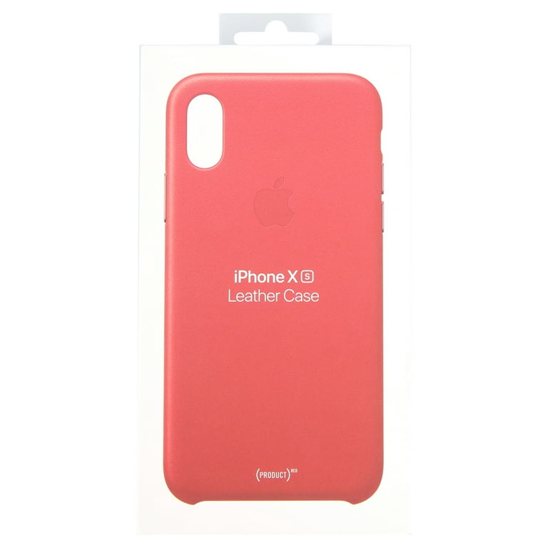 iPhoneケース Apple - iPhone X Leather Folio (PRODUCT)RED Official Genuine Apple iPhone X / XS Leather Case Product