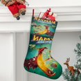 thumbnail image 2 of Rayman Legends Tema: Calcetines de Navidad, fino lino blanco para colgar en escaleras y chimenea, decoración navideña para el hogar, regalo de Navidad. 45cm × 32cm, 2 of 5