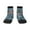 3 Black, variant on Watermelons Dachshunds Pattern Quarter Crew Socks,Toe Seamed Ankle Socks,Cotton Cushioned Breathable Athletic Crew Sports Socks