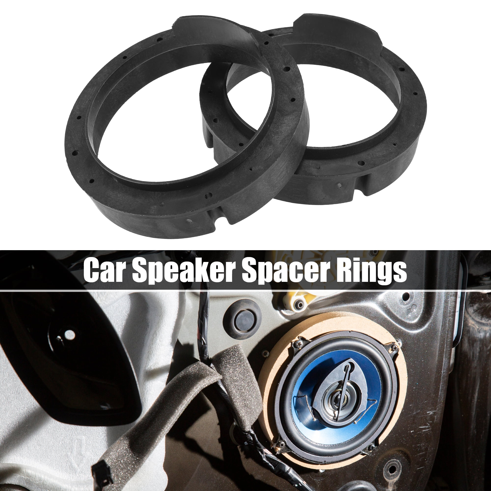 Unique Bargains Speaker Adapter Spacer Ring for Volkswagen Passat 1998-2016 T-07 6.5"