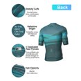 thumbnail image 5 of INBIKE Maillot de ciclismo de carretera para hombre, manga corta, para primavera y verano, ropa deportiva para ciclismo de montaña, 5 of 5