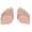Medium skin tone, variant on Drrntien Half Foot Design Practice Fake Foot Model Silicone Prosthetic Manicure Tool