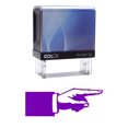 thumbnail image 1 of POINTING FINGER Self Inking Rubber Stamp Custom Colop Office Stationary P20 Mini Stamper, 1 of 1