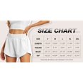 thumbnail image 7 of Cueply Women's Running Shorts High Waisted Athletic Gym Workout Shorts with Liner Zipper Pockets, 7 of 7