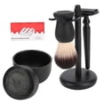 thumbnail image 1 of Men Manual Beard Shaving Knife Set Beard Brush Soap Replacement Beard Shaving Knife Blade Kit, 1 of 5