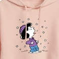 thumbnail image 3 of Peanuts - Lucy Snow - Juniors Cropped Pullover Hoodie, 3 of 6