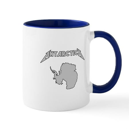 

CafePress - Antarctica Metalllica Mug - Ceramic Coffee Tea Novelty Mug Cup 11 oz