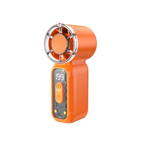 Portable Outdoor Fan Handheld USB Rechargeable High-power Turbine Fan Portable Mini Fan For Home Office Outdoor Summer Gift