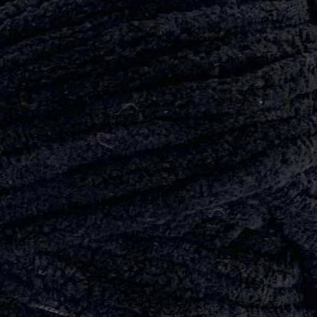 Mainstays Cozy Chenille Yarn, 220 yd, Black, 100% Polyester, Super Bulky