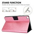 thumbnail image 3 of Dteck Case for Samsung Galaxy Tab A 8.0" SM-T290 T295 (2019 Released),Magnetic Bling Glitter PU Leather Card Holder Wallet Folio Kickstand Shockproof Cover 8-inch, Pink, 3 of 5