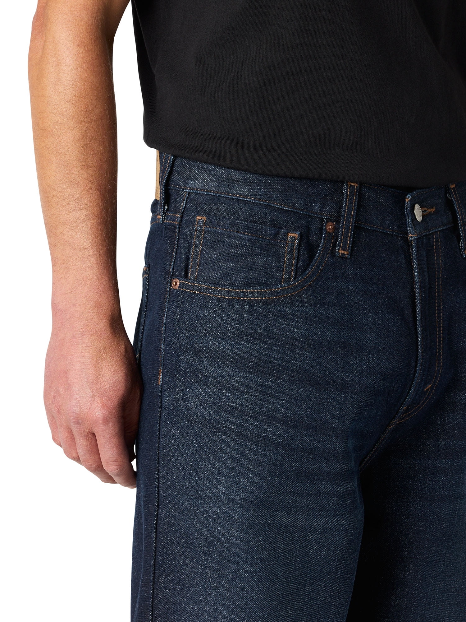 Levi Strauss Signature™ Men's and Big and Tall Loose Denim Shorts, 12" Inseam