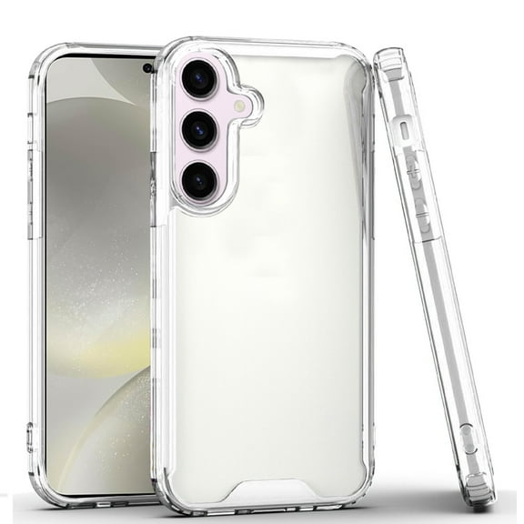 For Samsung Galaxy S25 /S24 Clear Slim TPU Cover with Shockproof Protection, Scratch-Resistant Design, Flexible and Lightweight Cover, XPM Phone Case [Clear]