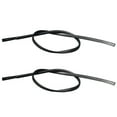 thumbnail image 4 of munirater 2 Pcs Black Roof Trim Molding Sealing Strip Kit Replacement for 2009-2013 Toyota Corolla, 4 of 5