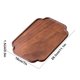 thumbnail image 3 of Wooden Tea Tray | 11.81x5.12in Dry Brewing Tray - Cup Storage Organizer | Multi-Function Candy and Fruit Serving Tray | Unique Style | Brown Solid Wood | 1 Pack, 3 of 6