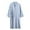 Sky Blue, variant on Busydd Men's Robe Casual Solid Color Drawstring Bathrobes Fashion Pocket Cotton Robe Lightweight Knee Length Robes Nightgown