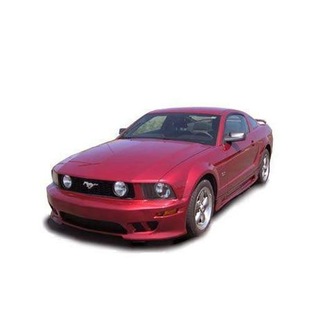 Mustang Polyurethane - Ford Mustang 2005-2009 Sallen Style 2 Piece Polyurethane Side Skirts