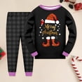 thumbnail image 2 of eczipvz Girls&Boys Christmas Pajamas Toddler Boy Kids Holiday Pajamas Set Santa PJS Winter Sleepwear Children Clothes 2-3 Years, 2 of 5