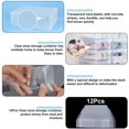 thumbnail image 3 of 16Pcs Stackable Shoe Box Storage Clear Solid Breathable Plastic Shoe Box with Front Door 28 * 18 * 9.5cm for High Heels Sneakers Sneakers Size 41, 3 of 5